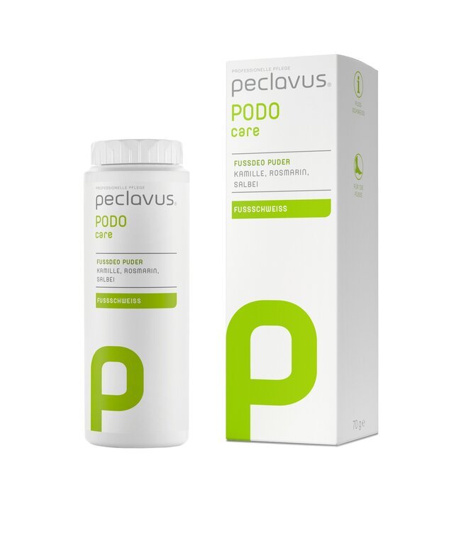 Peclavus Дезодорираща пудра за стъпала 70гр.