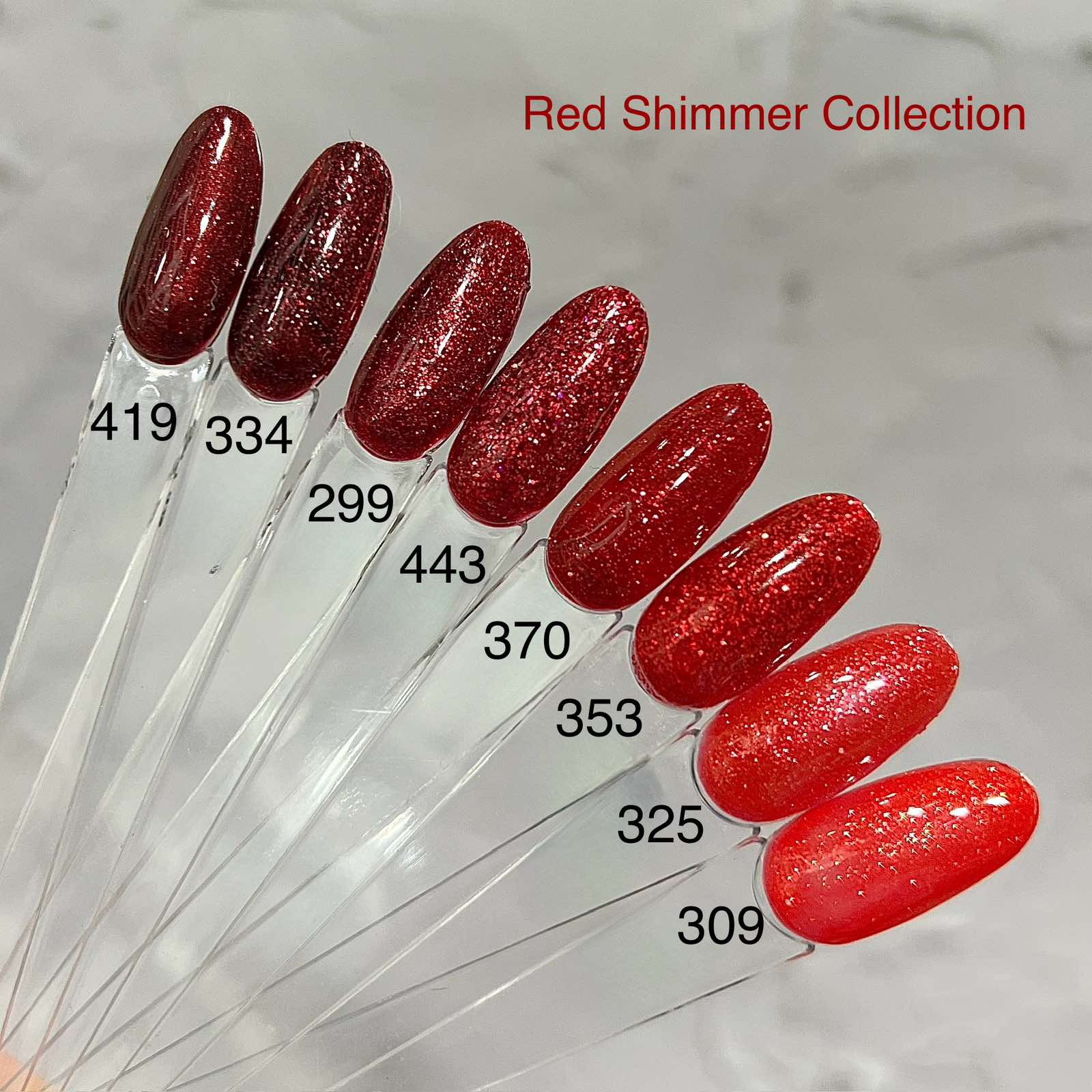 Red Shimmer Collection